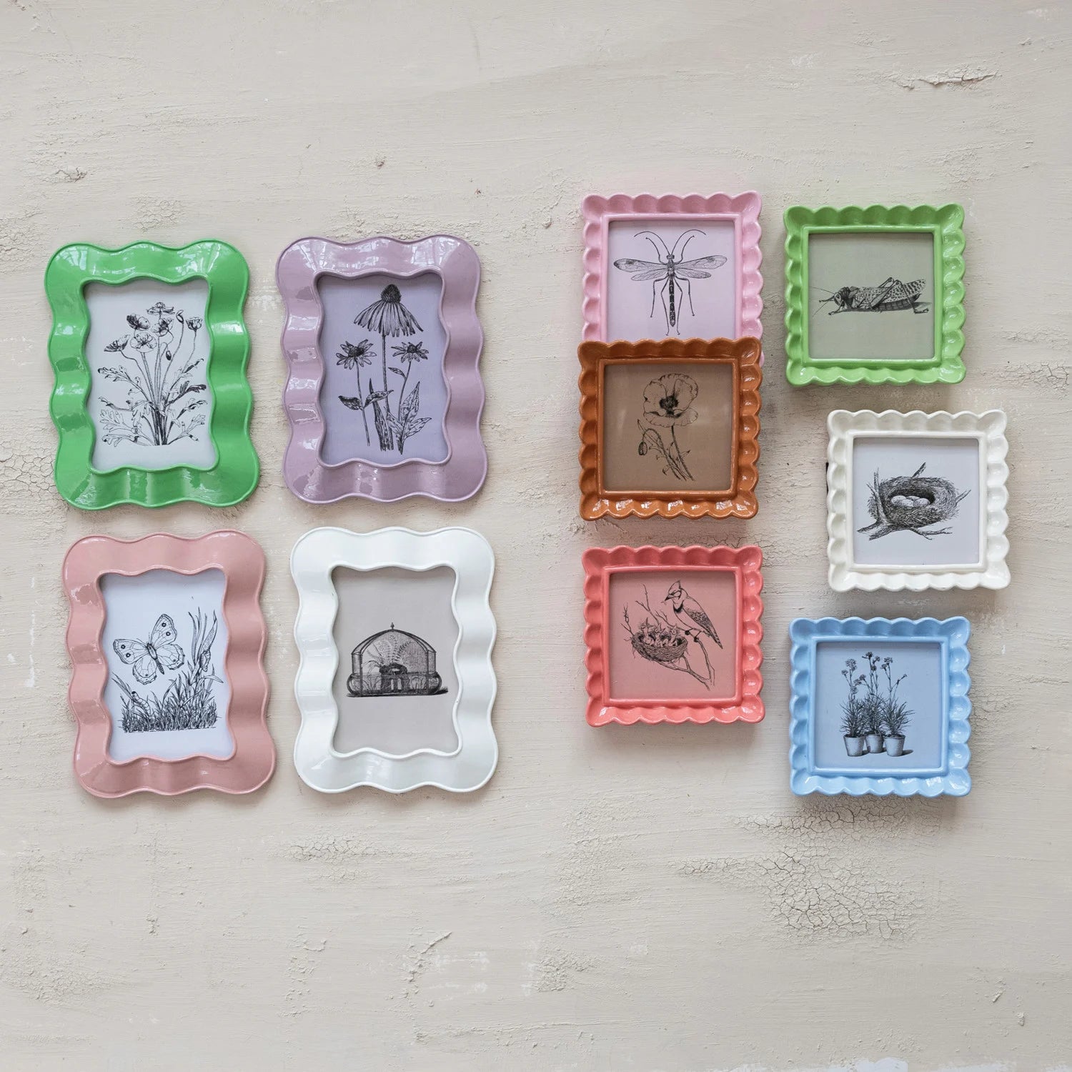 Ruffled Photo Frame