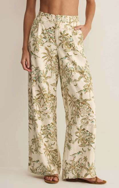 Overlook Tiki Tide Linen Pant