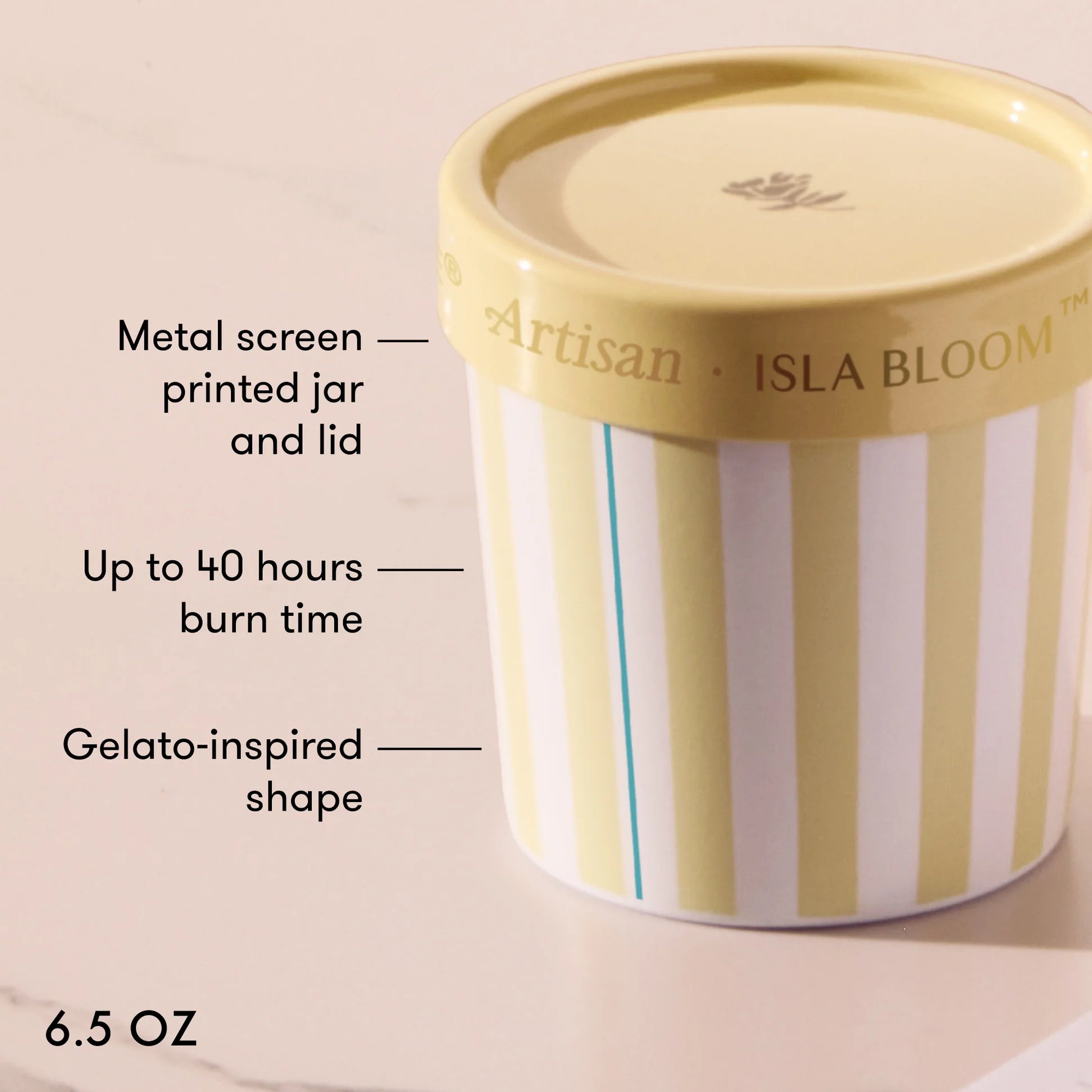 Isla Bloom Caffè Capri Gelato Cup Candle
